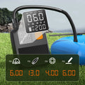 Portable Electric Air Pump, 80W Wireless SUP Pump, Rechargeable 8000mAh Battery Paddle Board Pump,For Inflatables,Boats
