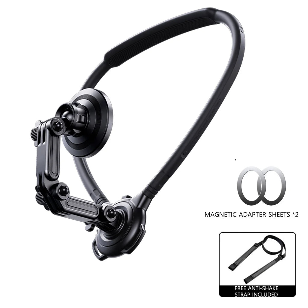 Silicone Magnetic Phone Action Camera 2 in 1 Neck Hold Mount for GoPro Insta360 DJI OSMO Action Universal Action Camera Phone