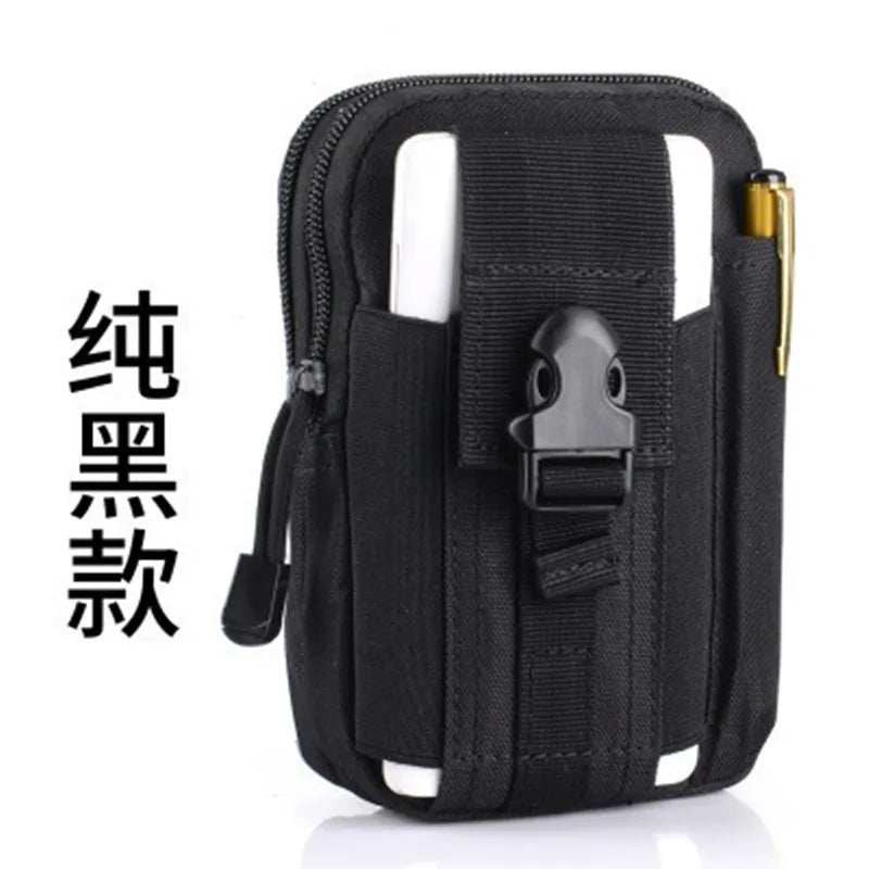 Tactical Molle Belt Pouch Military Waist Bag EDC Tool Organizer Phone Holster Holder For Men Outdoor Hiking Camping Hunting Gear