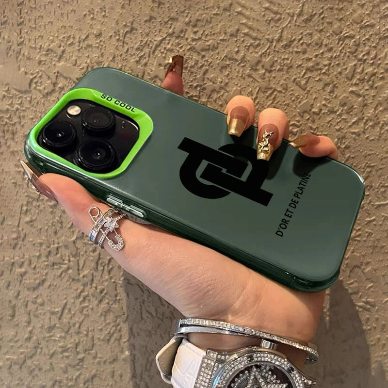 Rapper JuL C'est Pas Des Lol Hard PC IMD Case for iPhone 17 16 15 14 13 12 11 Pro Max XS X XR Shockproof Plating Matte TPU Funda