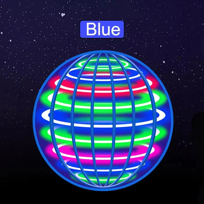 Flying ball, automatic spinning ball, LED dazzling lights, floating magic, fan, UFO flying machine, toy gift, game, sports ball