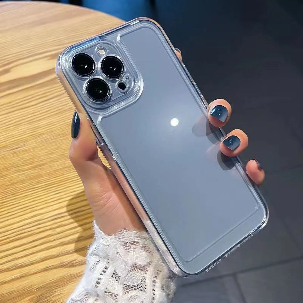 Transparent Silicone Phone Case For Samsung A56 5G A55 A36 A54 A53 A73 A72 A71 A52 A51 A50 A35 A34 A32 A31 A30 Shockproof Funda