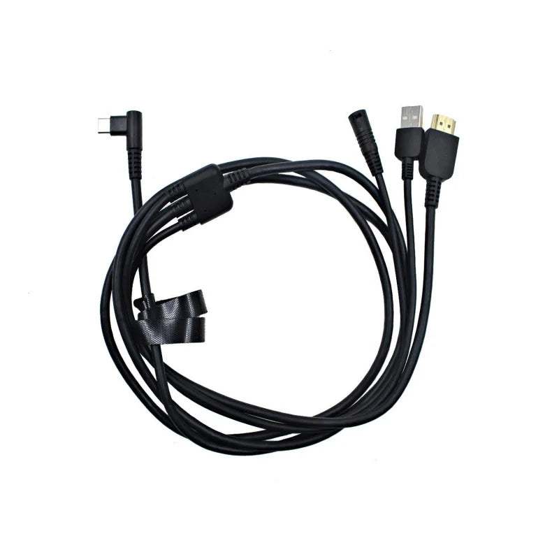 3-in-1 CB01 Cable Suitable for Huion Tablet Kamvas Pro 12 / Pro13 / Pro16 with HDMI Power and USB Cables