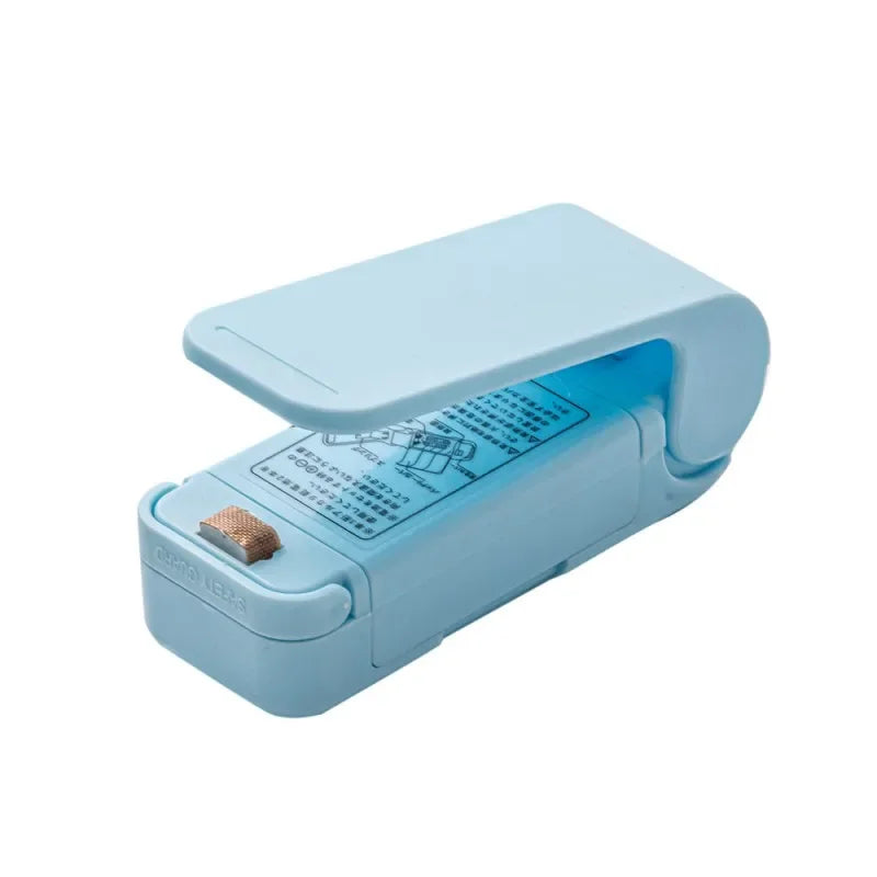 Kitchen Handheld Snack Sealer Snack Bag Clips Plastic Bag Sealer For Freshness Machine Package Sealer Food Bag Closure Packing