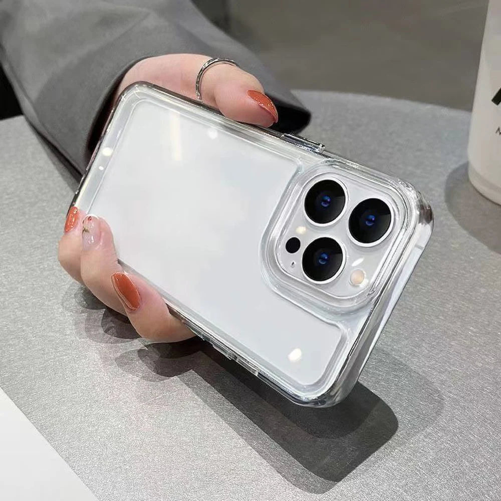 Transparent Silicone Phone Case For Samsung A56 5G A55 A36 A54 A53 A73 A72 A71 A52 A51 A50 A35 A34 A32 A31 A30 Shockproof Funda