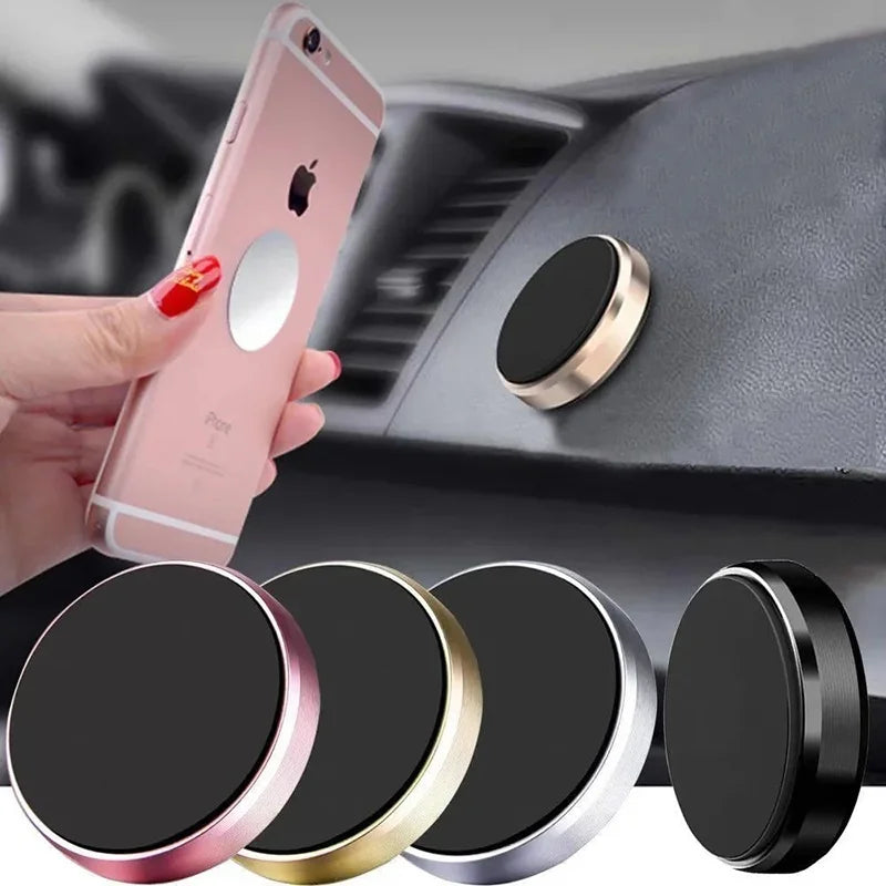 Magnetic Car Phone Holder Stand Magnet Car Mount Support GPS Mobile Phone Stand In Car Magnet Sticker For iPhone Samsung Xiaomi