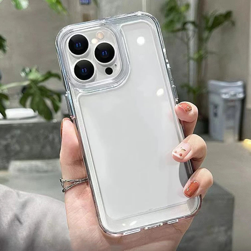 Transparent Silicone Phone Case For Samsung A56 5G A55 A36 A54 A53 A73 A72 A71 A52 A51 A50 A35 A34 A32 A31 A30 Shockproof Funda