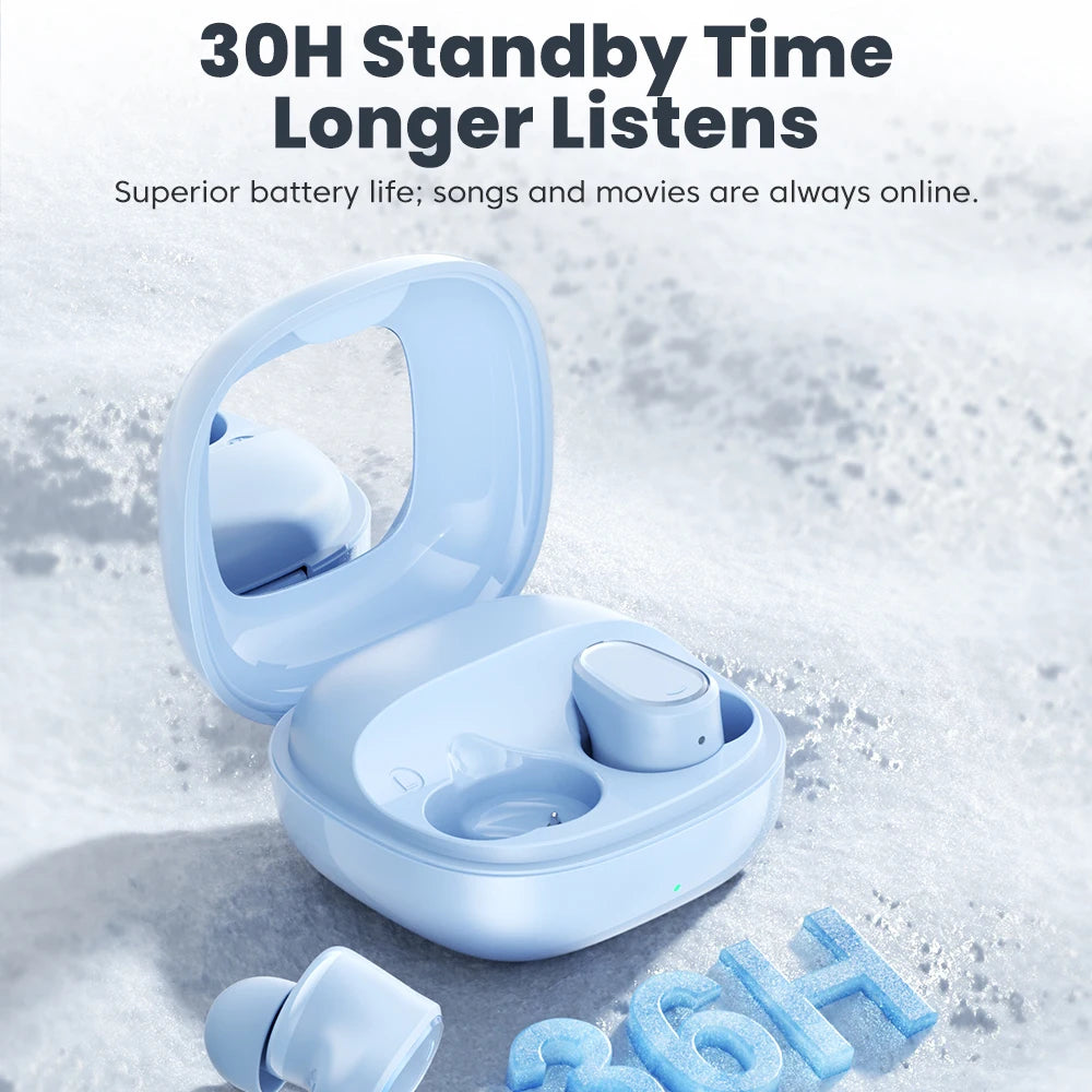 Toocki Bluetooth 5.3 Earphone Wireless HiFi In-ear Headphones Touch Control With Mic Earbuds Sports  Noise Reduction Headsets
