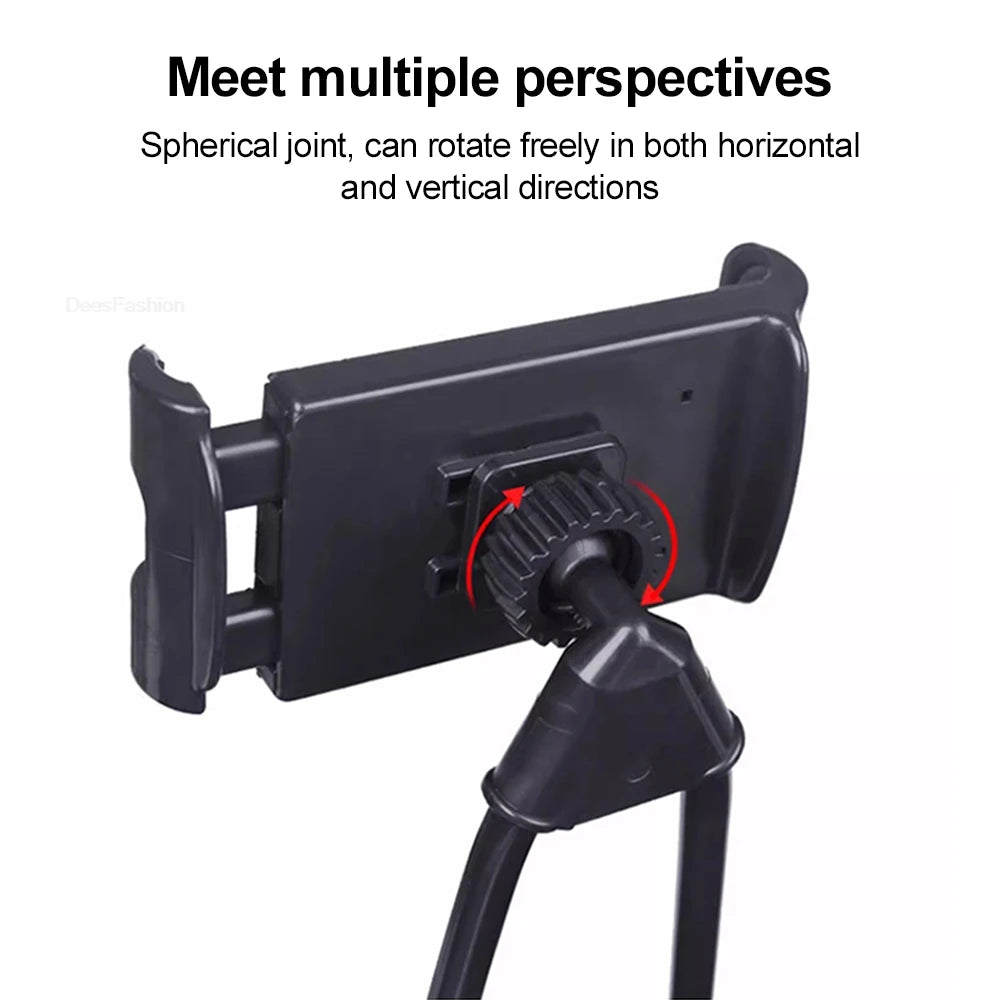 Flexible Mobile Phone Holder Hanging Neck Lazy Necklace Bracket Bed 360 Degree Phones Holder Stand For iPhone Xiaomi Samsung