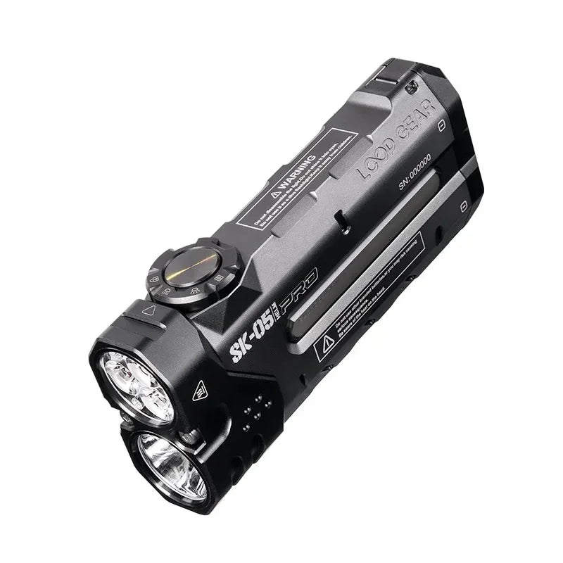 Powerful Flat LED Flashlight 4360LMS with 8000mAh Power Bank, Sidelight Torch Combines Floodlight Spotlight for Search -Nitecore