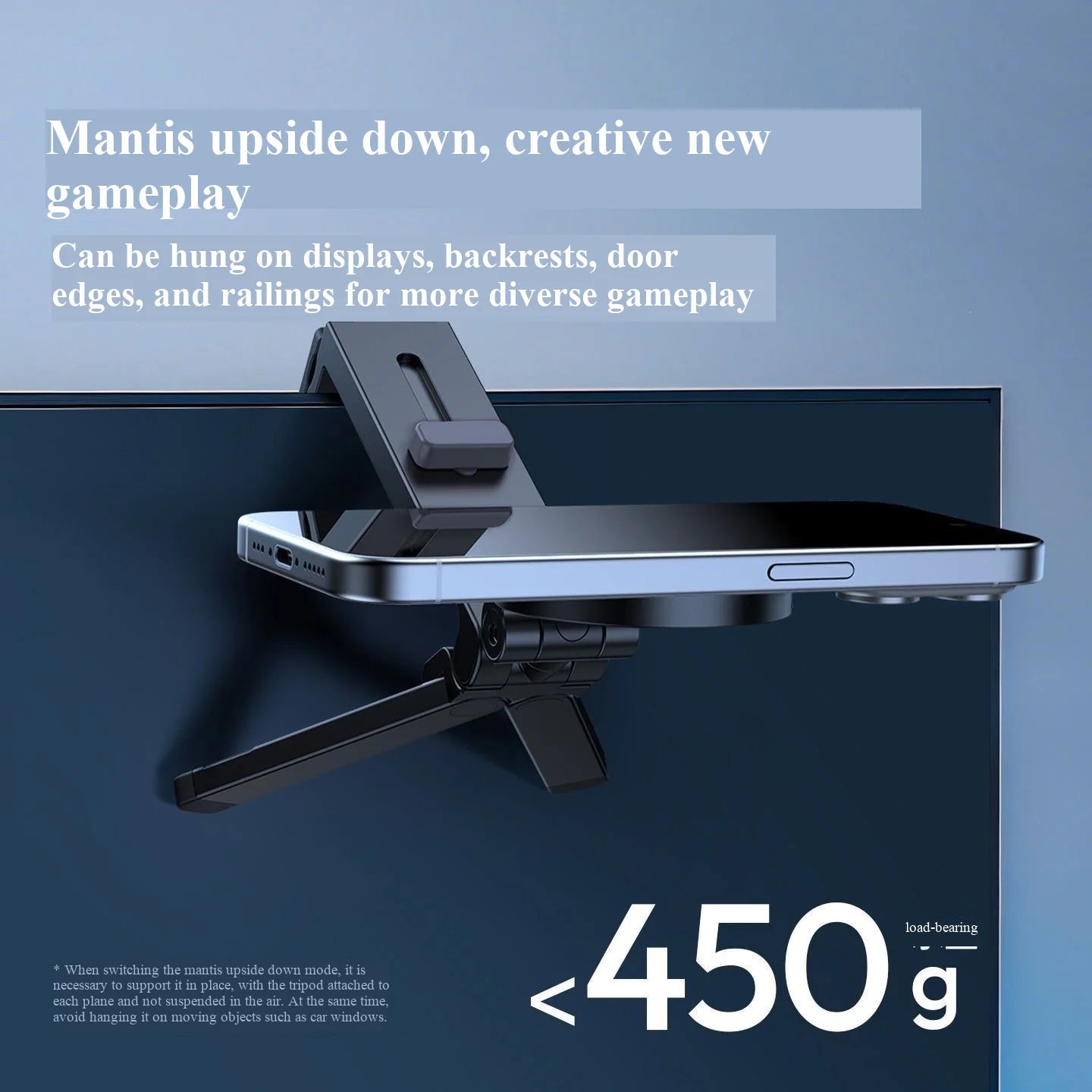 New magnetic phone holder, desktop clip holder, tripod, rotating outdoor travel mountaineering portable desktop holder