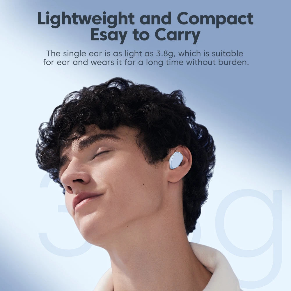Toocki Bluetooth 5.3 Earphone Wireless HiFi In-ear Headphones Touch Control With Mic Earbuds Sports  Noise Reduction Headsets
