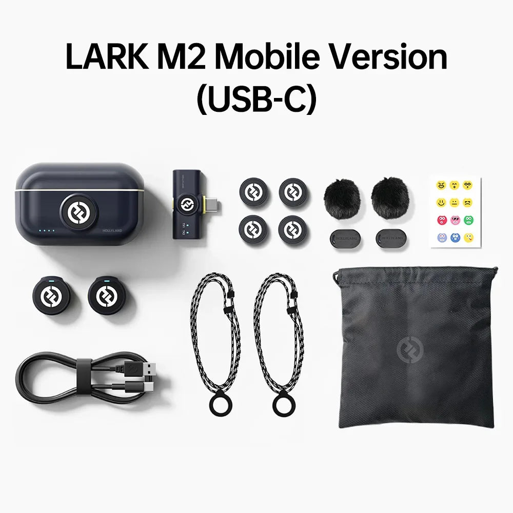 Hollyland Lark M2 Wireless Lavalier Microphone