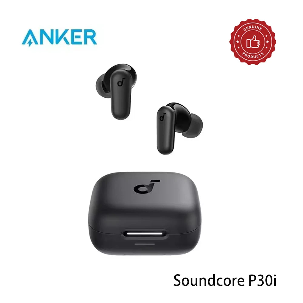 By Anker Soundcore P30i Intelligent Noise Cancelling Bluetooth Earphones Surround Sound Effects Ultra Long Battery Life 45H