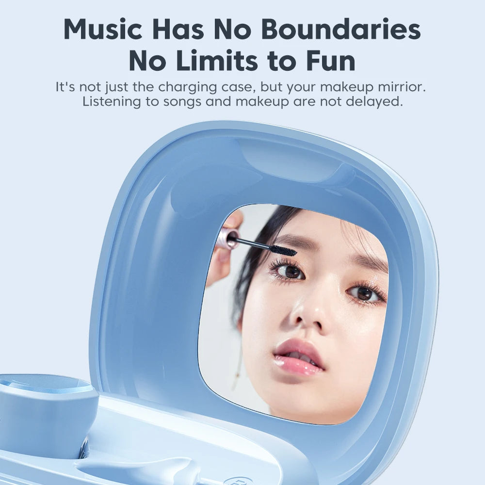 Toocki Bluetooth 5.3 Earphone Wireless HiFi In-ear Headphones Touch Control With Mic Earbuds Sports  Noise Reduction Headsets