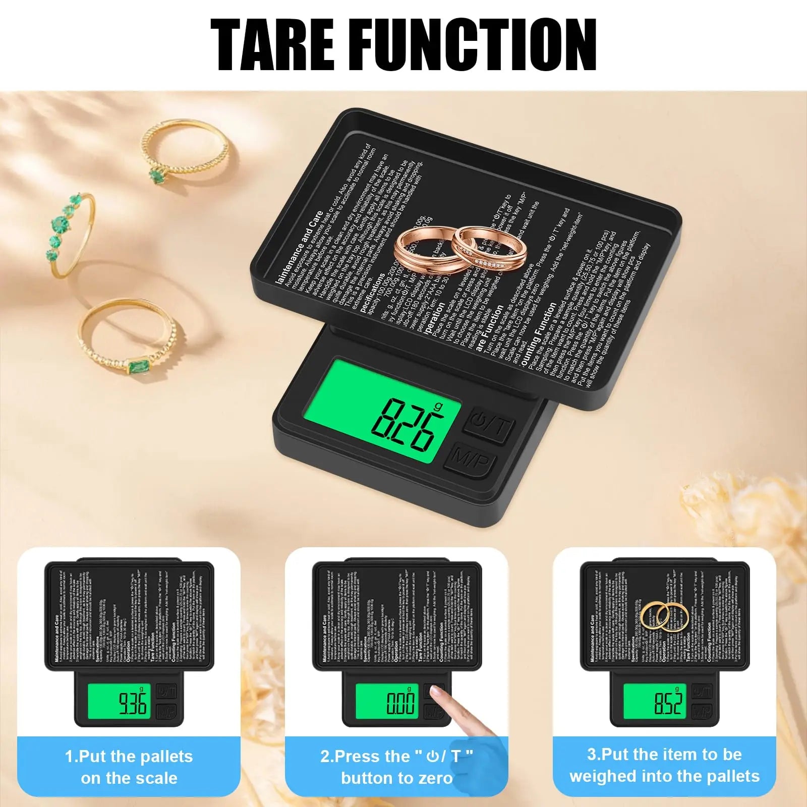 Newest Design Electronics Digital Jewelry Scale 0.01g Accuracy High Quality DigitalPocket Scale Mini Scale Tiny Scale