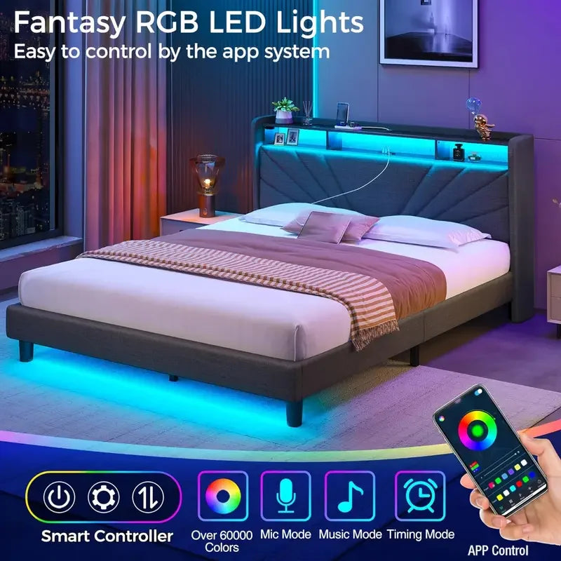 RGB LED Strip Light 1-40m with Music Sync, 44-Key Remote & APP Control, 5V USB Flexible Tape for Home TV Backlight Decor