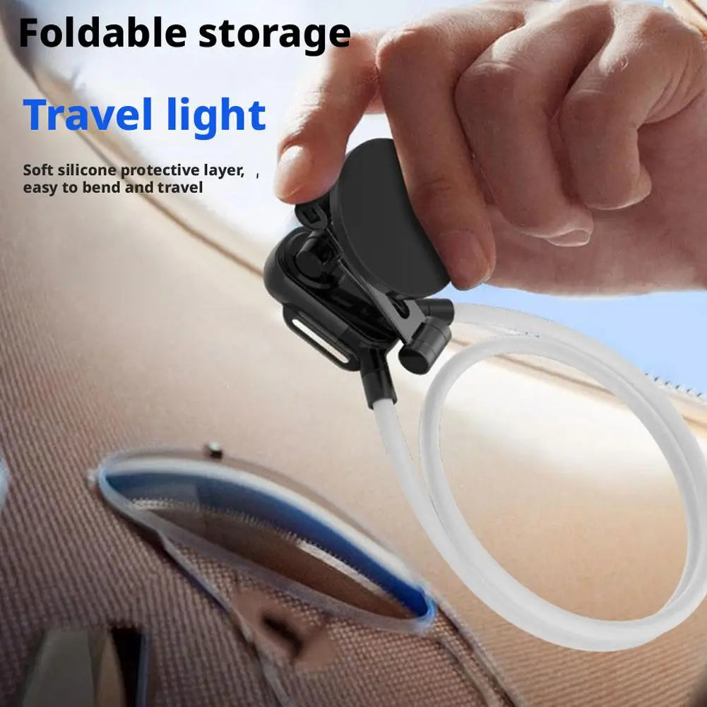Neck-hanging Phone Holder Portable Hands-Free Flexible Phone Holder Magnetic or Clip Version First-person Perspective Shooting