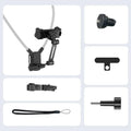 Neck-hanging Phone Holder Portable Hands-Free Flexible Phone Holder Magnetic or Clip Version First-person Perspective Shooting