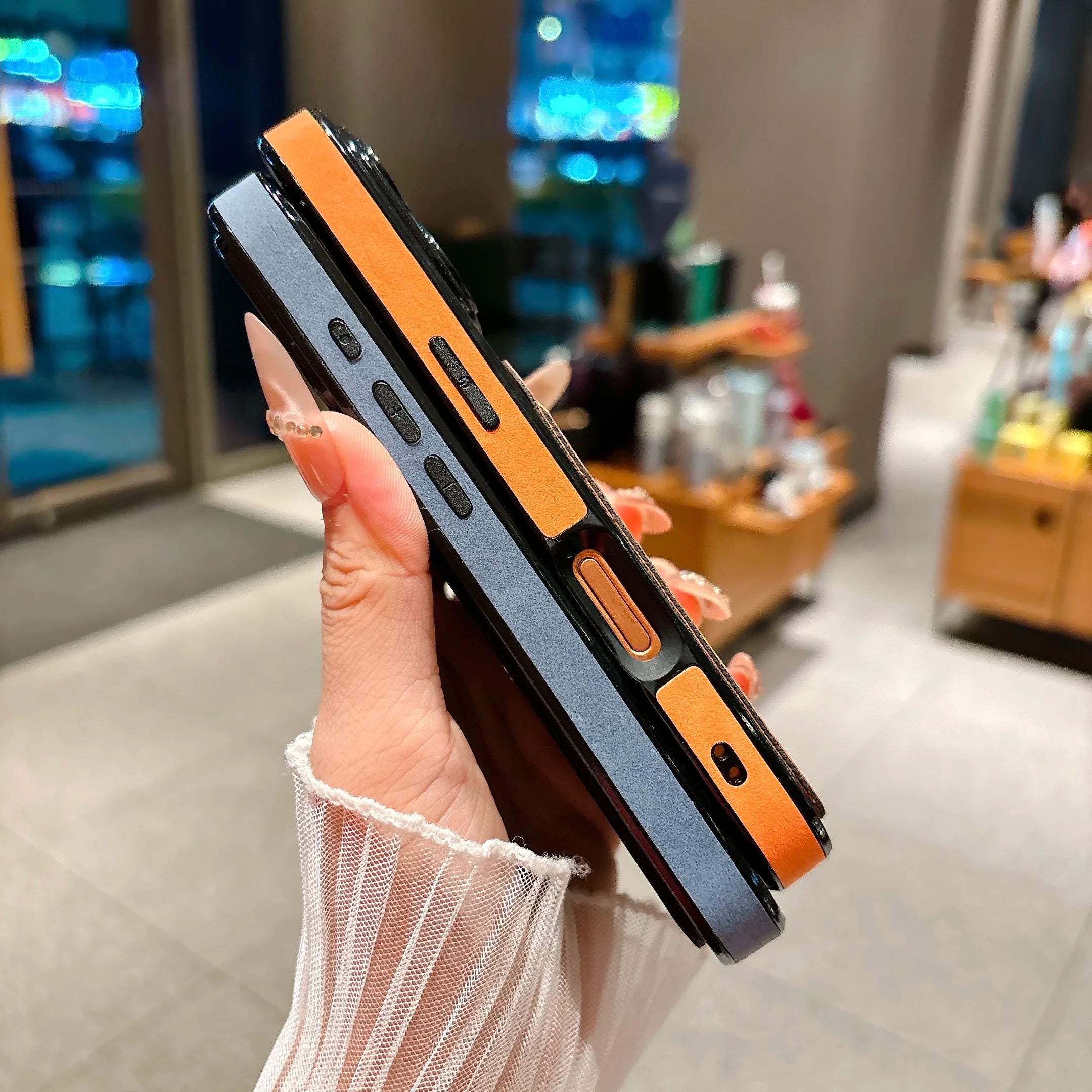Wallet Card Holder Suede Leather Phone Case For iPhone 17 16 15 14 13 Plus Pro Max Business Insert Card Matte Lens Glass Cover