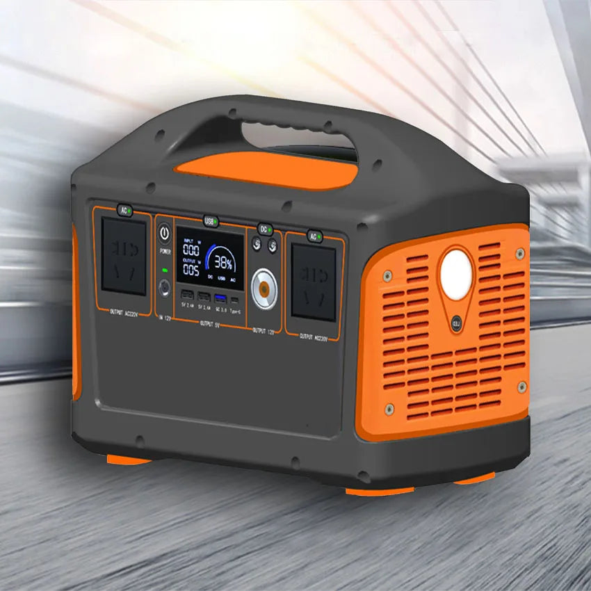 All In One Portable Power Energy Storage Power Station Bank 600W Lifepo4 Lithium Battery Pack Supply Energy Travel Camping