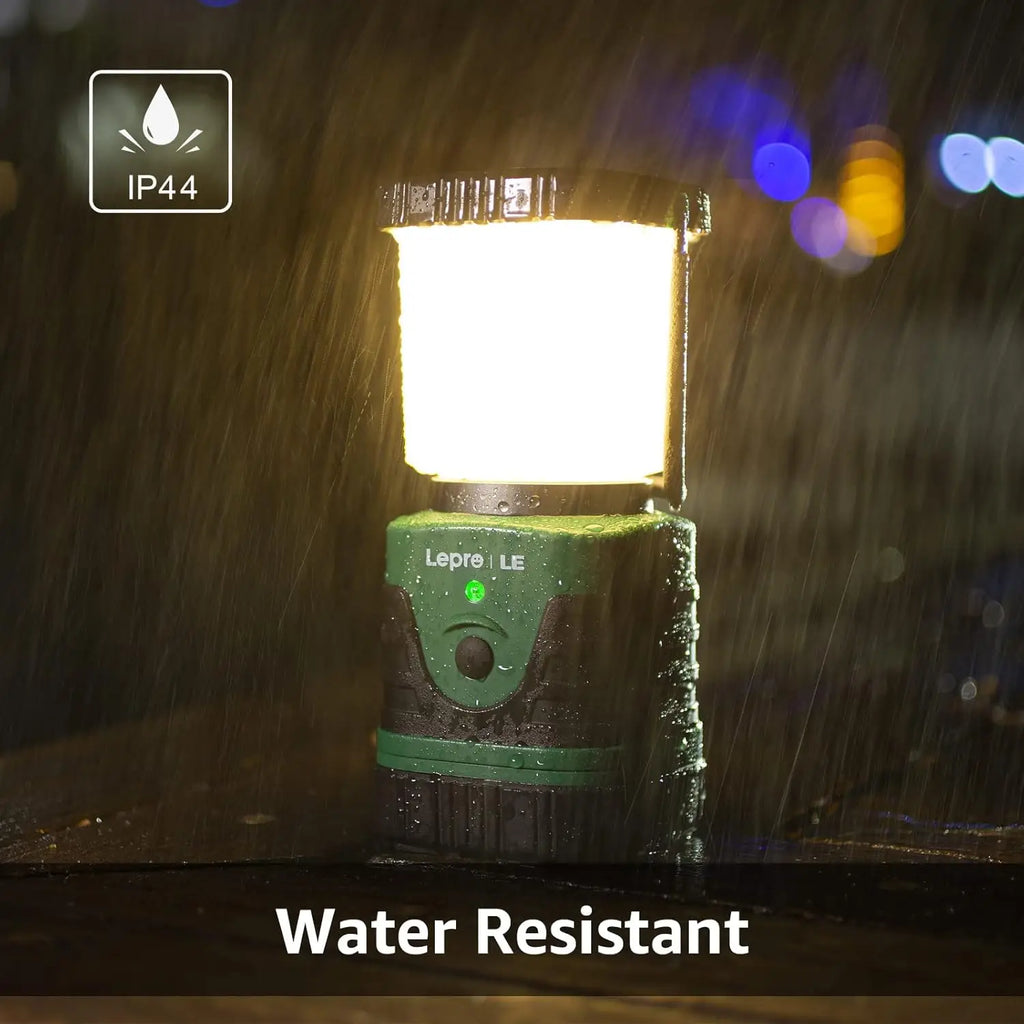 1000LM Rechargeable LED Camping Lantern with Power Bank, 4 Modes, IP44 Waterproof for Emergency & Outdoor