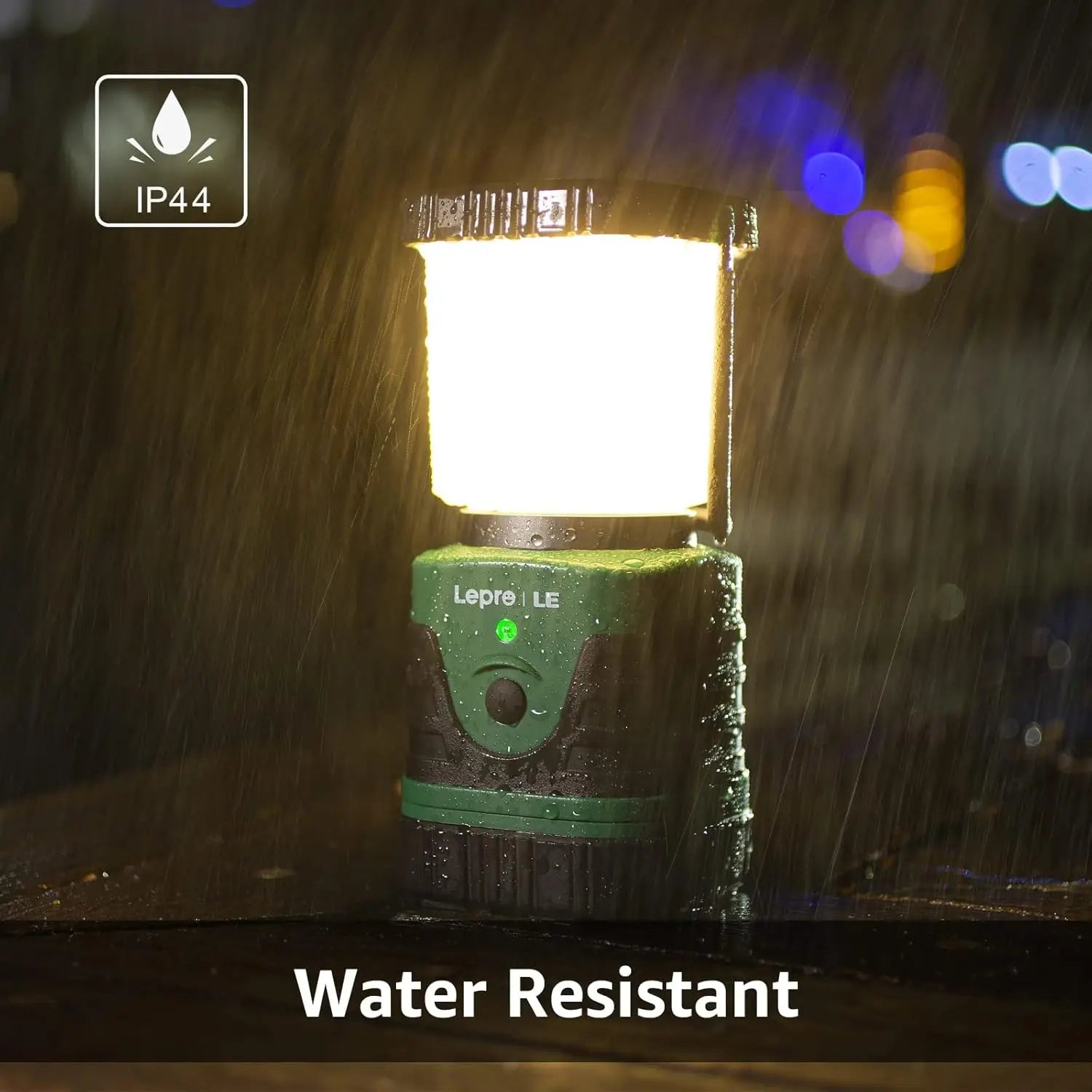 1000LM Rechargeable LED Camping Lantern with Power Bank, 4 Modes, IP44 Waterproof for Emergency & Outdoor