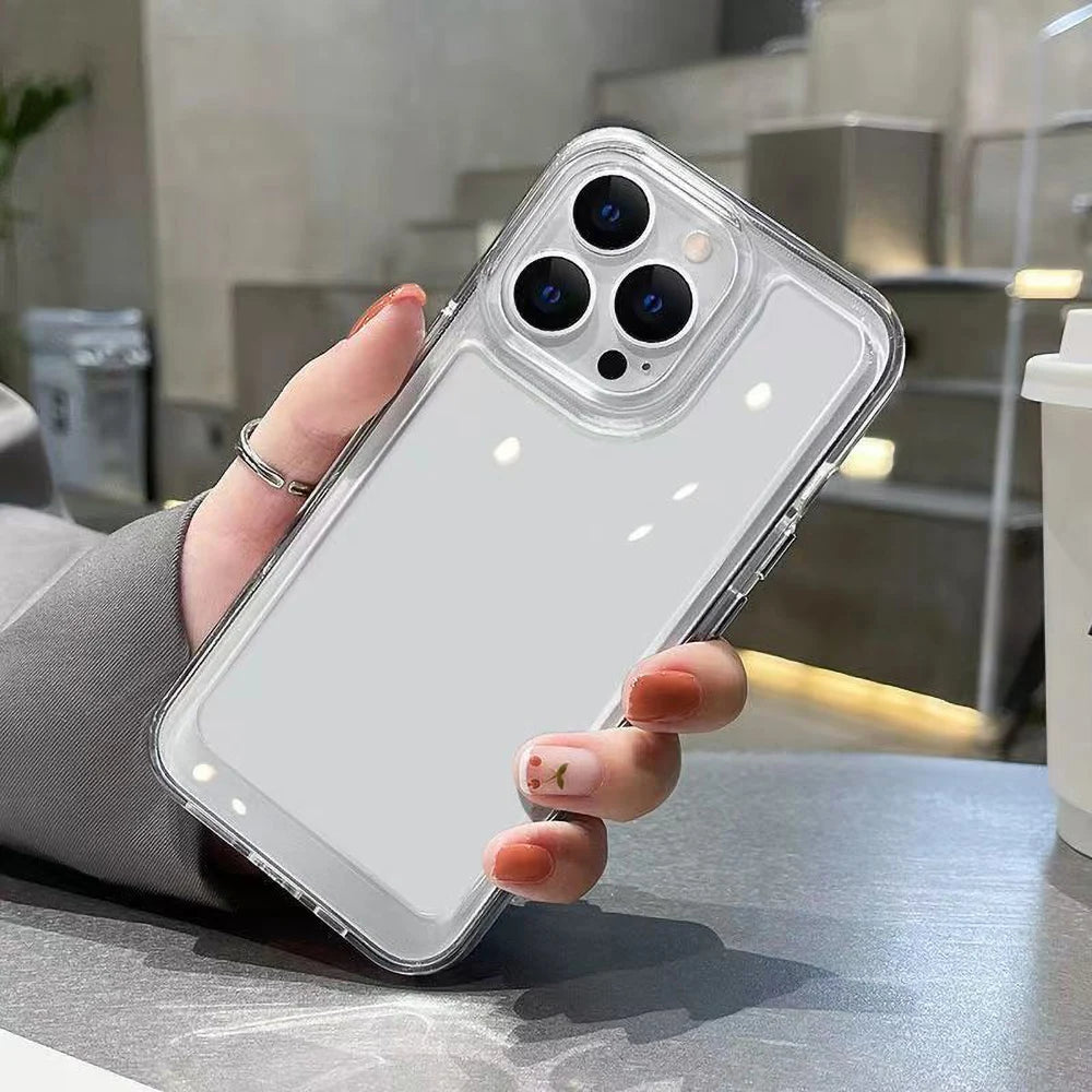 Transparent Silicone Phone Case For Samsung A56 5G A55 A36 A54 A53 A73 A72 A71 A52 A51 A50 A35 A34 A32 A31 A30 Shockproof Funda